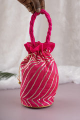 V Potli With Handle 3