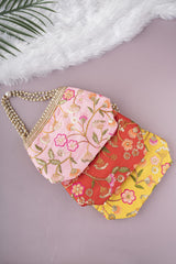 Flower Embroidery Pearl Handbag(S) 2