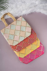 Thread Embroidery Handbag (S) 2