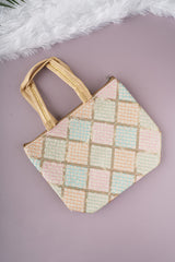 Thread Embroidery Handbag (S) 3