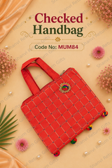 Checked Handbag 1