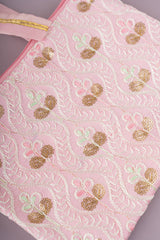 Curve Embroidery Handbbag 2