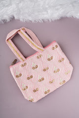 Curve Embroidery Handbbag 4