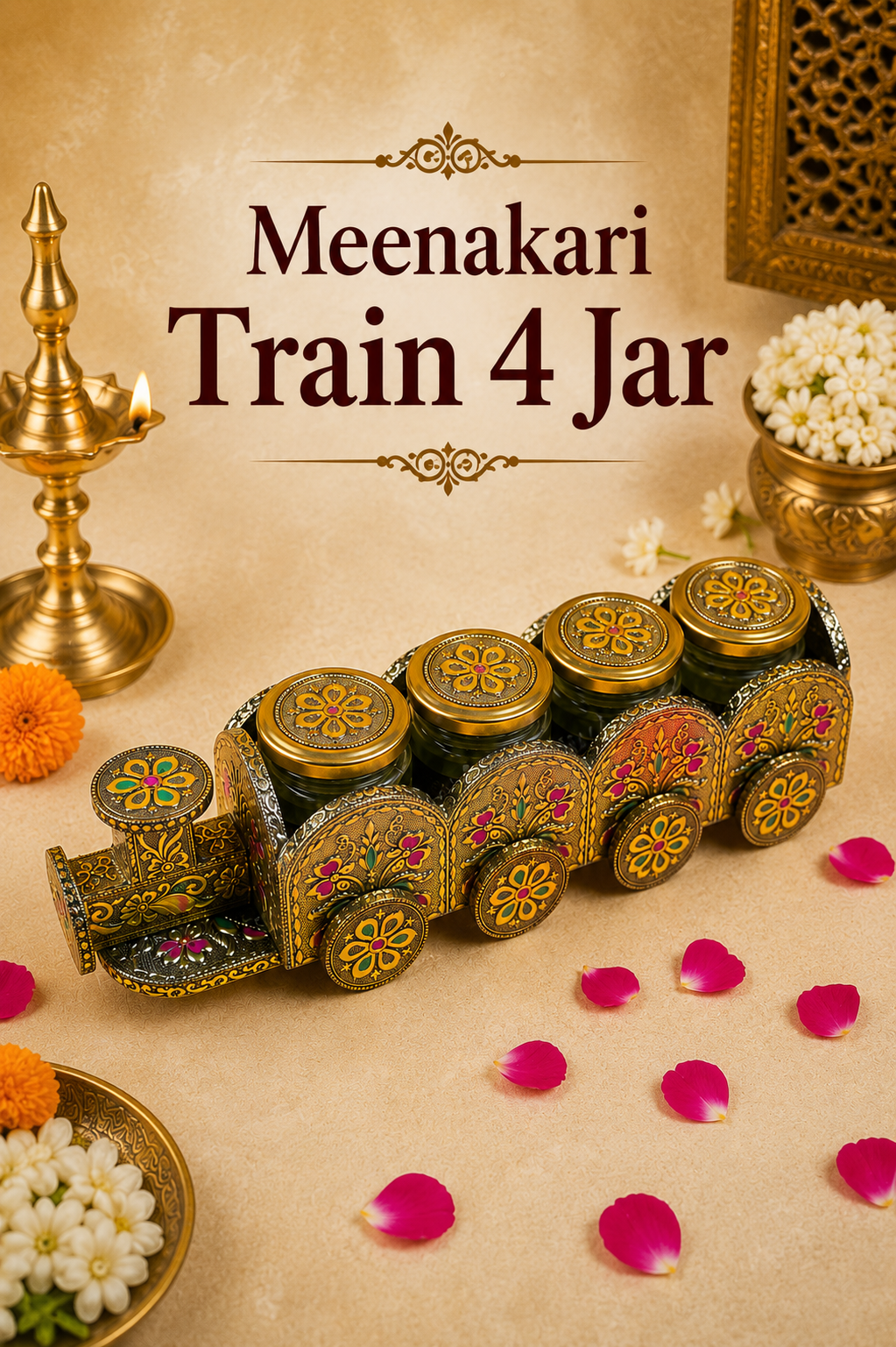 Meenakari Train 4 Jar
