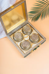 Meenakari nuts box suitcase 4jar 3