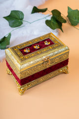 Meenakari Velvet Box 2Jar 2