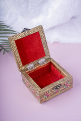 Meenakari Flower Jewel Box 7