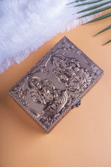 Meenakari Jewel Box Copper Lakshmi Ganesh 3