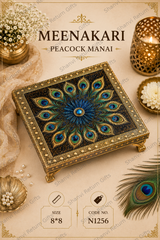 Meenakari Peacock Manai 1