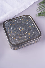 Meenakari Masala Box Square 9*9 3