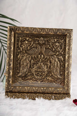 Meenakari Key holder Twin peacock 7*7 2