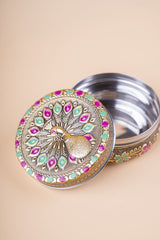 Meenakari Multi Peacock Box 5