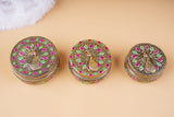Meenakari Multi Peacock Box 7