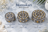 Meenakari Silver Peacock Box 9