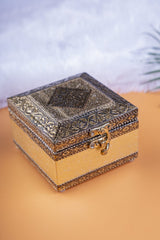 Meenakari Jewel Box Gold 3