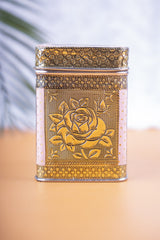 Meenakari Steel Tin  Rose 3