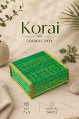 Korai Grass Square Box 3