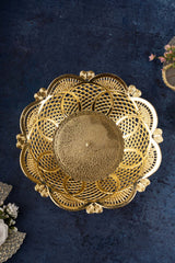 Fiber Spiral Gold Basket 3