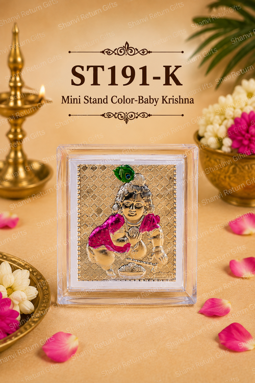 Mini Stand Color -Baby Krishna