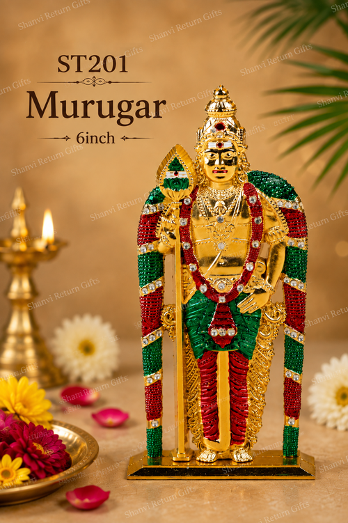 Murugar Statue 6"inch