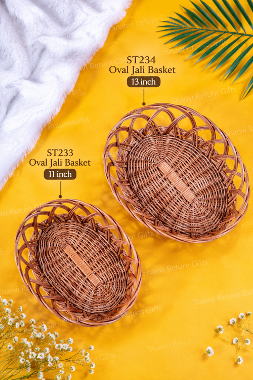 Oval Jali Basket