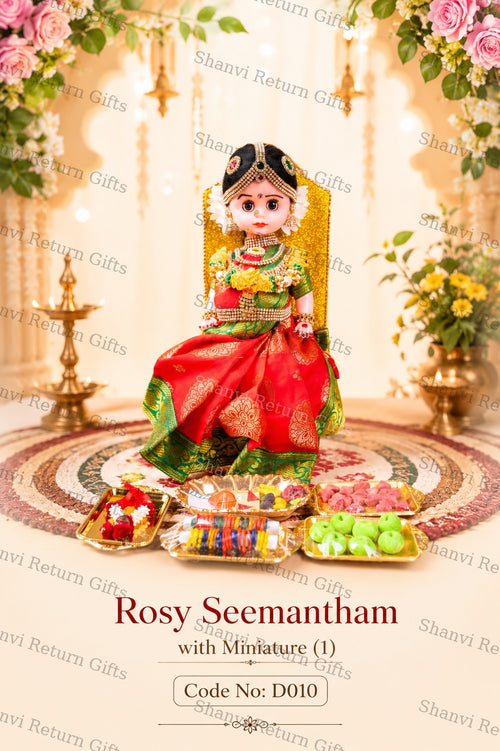 Rosy Seemantham With Miniature