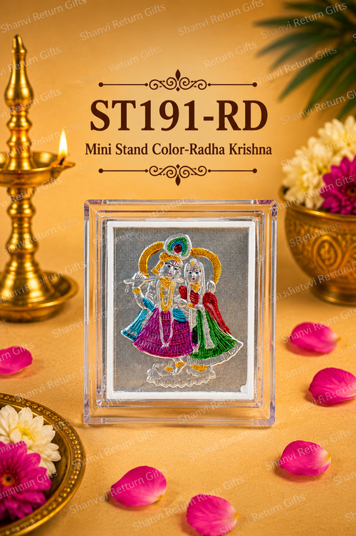 Mini Stand Color-Radha krishna